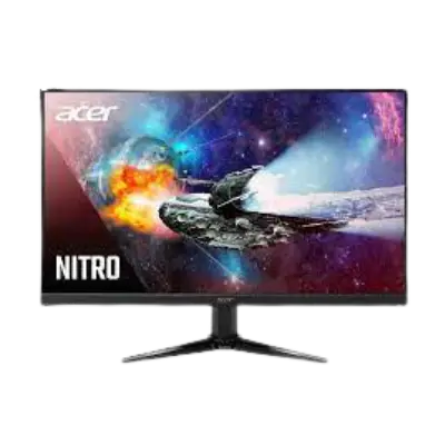 Acer Nitro QG271 27 inch Full HD Gaming Monitor I VA Panel I 1 MS Response Time I 75 Hz Refresh Rate I 300 Nits I AMD Free Sync I 1 X VGA 2 X HDMI I Eye Care Features.webp