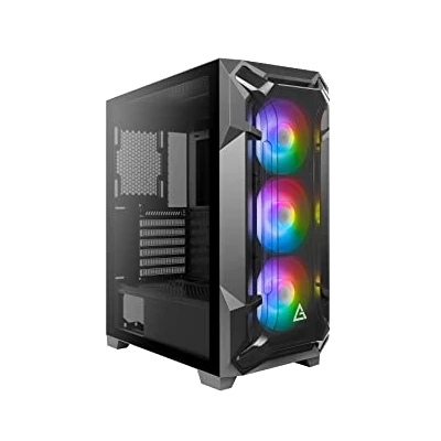 Antec DF600 Flux Mid Tower ATX Computer Cabinet Gaming Case  Built in Fan Controller.webp