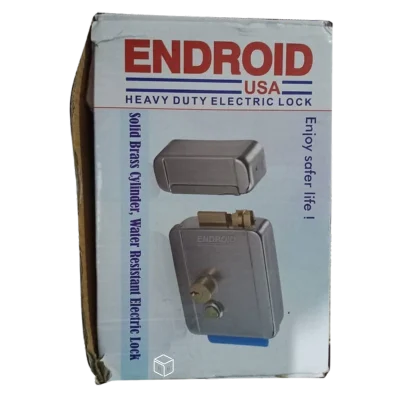 Electronic Endroid USA Electric Lock, Finish Type Stainless Steel