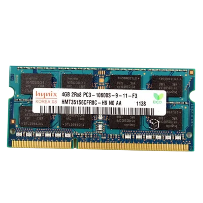 Hynix 4GB, 8GB DDR3 1333MHz RAM For laptop