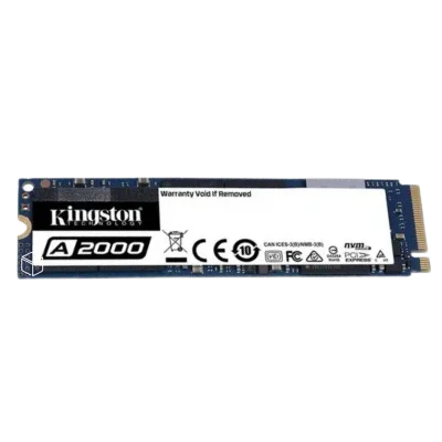 Kingston 250GB A2000 M.2 2280 Nvme Internal SSD PCIe Up to 2000MB/S