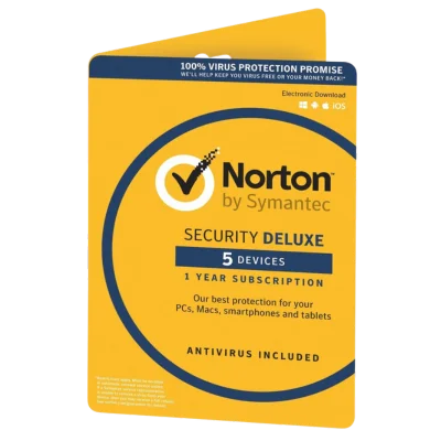 Norton Security Deluxe - (5 devices) - (12 months) ESD