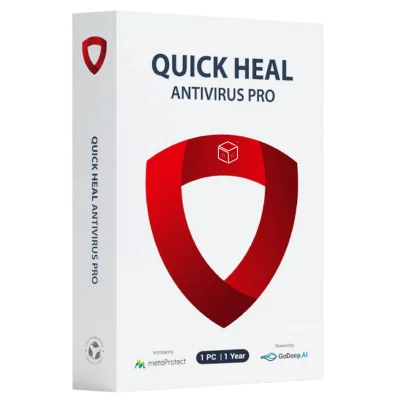 Quickheal® Antivirus Pro Win (1pc) (Desktop) (1 yr)