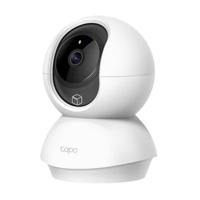 Tp-Link Tapo Smart Cam Pan Tilt Home WiFi Camera 360 Deg 2Mp 1080P Full HD Wireless